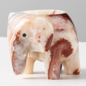 Jade Elephant Incense Holder