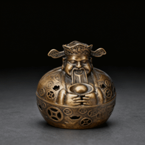 God of Wealth Prosperity Incense Burner