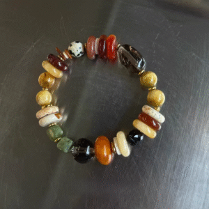 Natural Gemstone "Peace & Smooth Sailing"  Bracelet