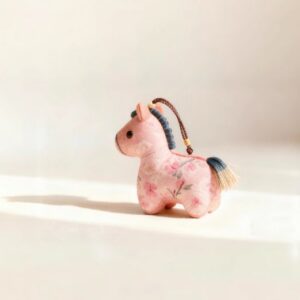 Pink Lucky Pony Charm