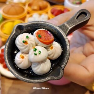 Pan-Fried Bao Buns Fridge Magnet