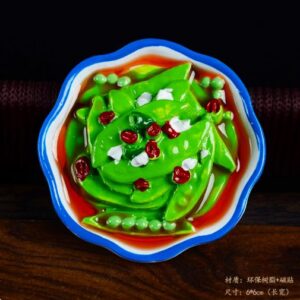 Snow Peas Fridge Magnet