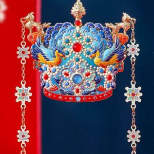 Phoenix Crown Fridge Magnet