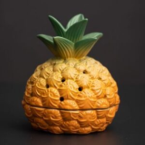Pineapple Incense Burner with Decorative Tray