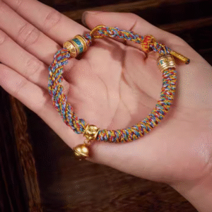 Five-Color Cord bracelet-2